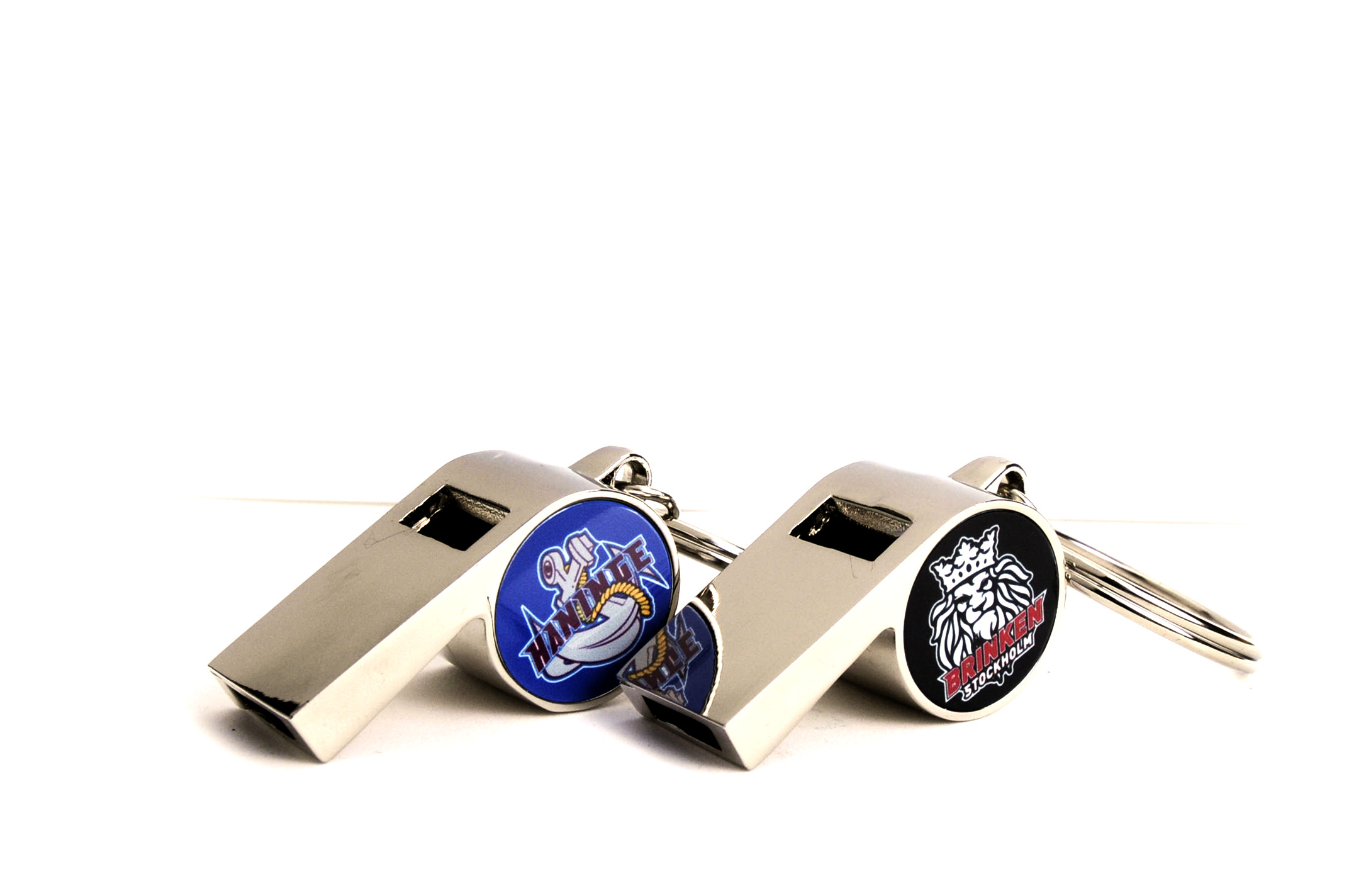 Visselpipa med eget tryck